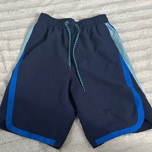 Nike Dark Blue and Light Blue Shorts